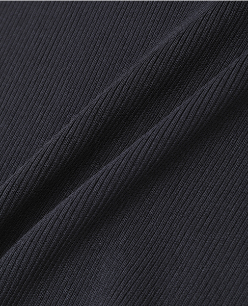 オフショルダーリブニット 詳細画像 ネイビー 6