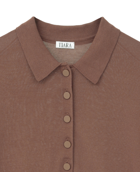 ポロニットプルオーバー 詳細画像 ブラウン 3