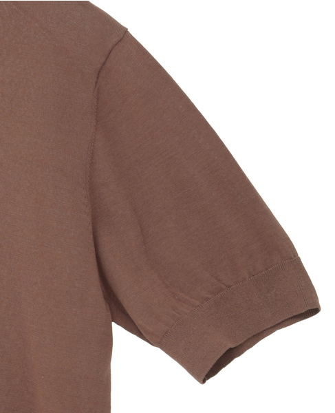 ポロニットプルオーバー 詳細画像 ブラウン 4