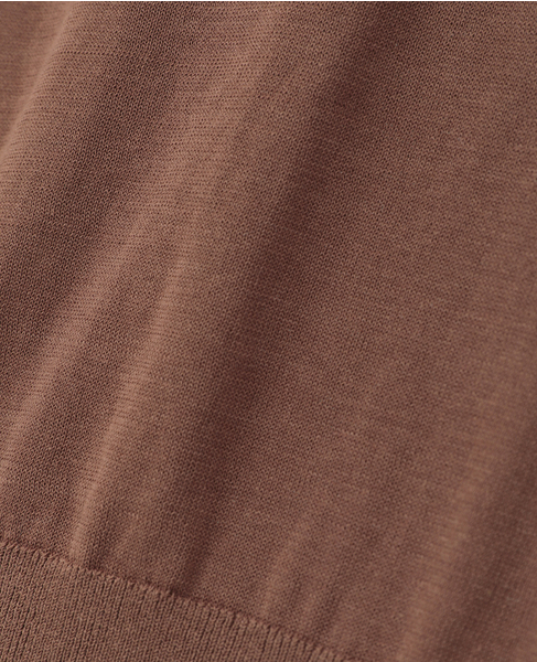 ポロニットプルオーバー 詳細画像 ブラウン 7