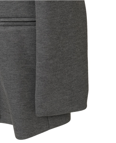 ピークドラペルジャケット 詳細画像 杢グレー 9