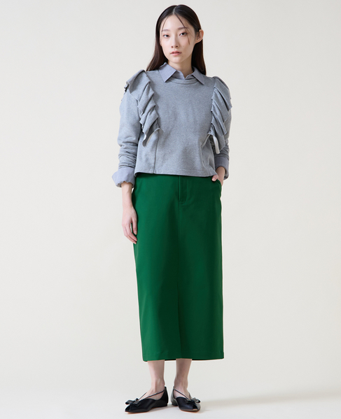 フリルスウェット 詳細画像 杢グレー 16