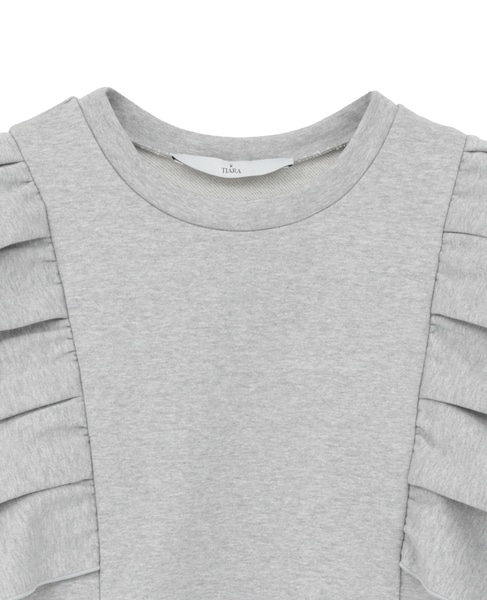 フリルスウェット 詳細画像 杢グレー 21