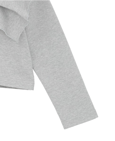 フリルスウェット 詳細画像 杢グレー 22