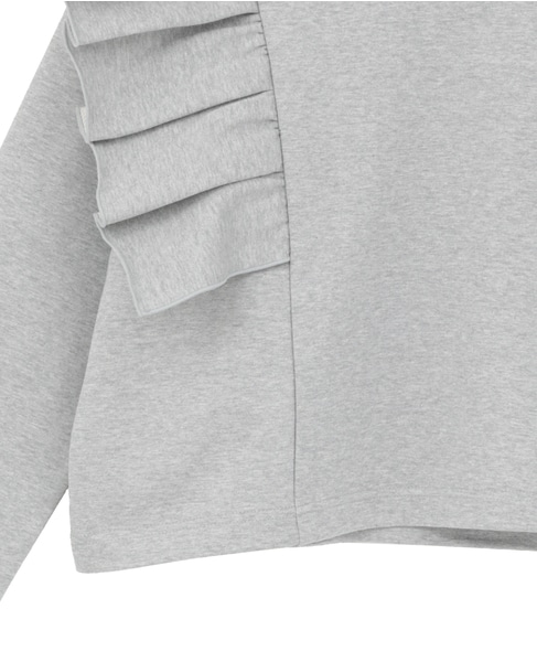 フリルスウェット 詳細画像 杢グレー 23