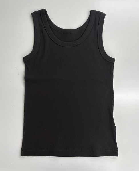 リブタンクトップ 詳細画像 チャコールグレー 1