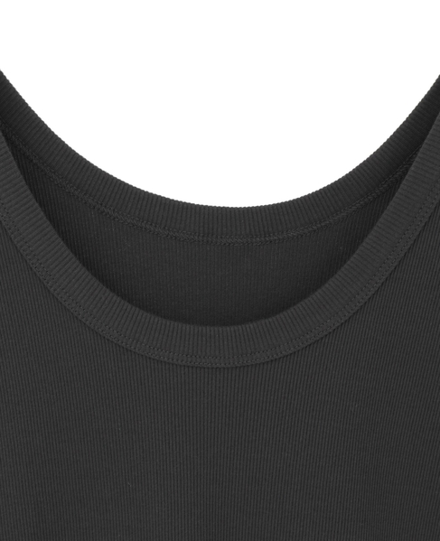 リブタンクトップ 詳細画像 チャコールグレー 3