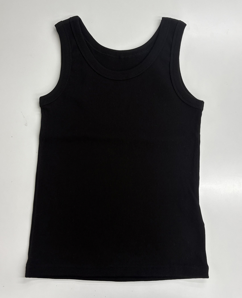 リブタンクトップ 詳細画像 ブラック 1