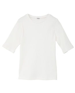 コンパクトリブトップス