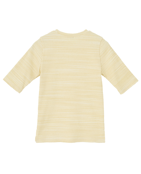 コンパクトリブトップス 詳細画像 イエロー 5