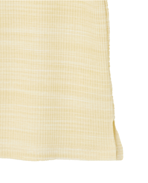 コンパクトリブトップス 詳細画像 イエロー 8