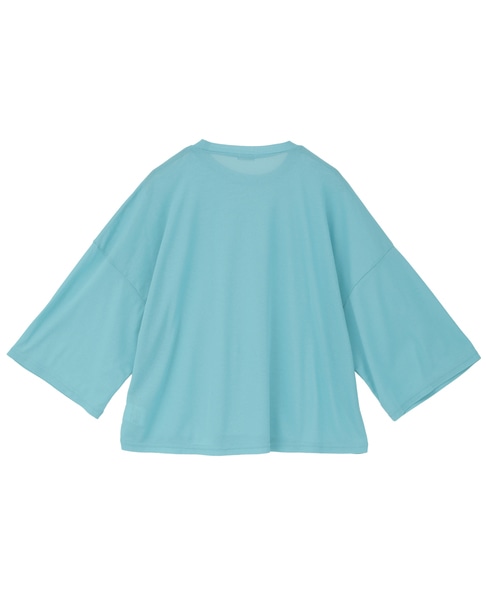 クールタッチTシャツ 詳細画像 ターコイズ 2