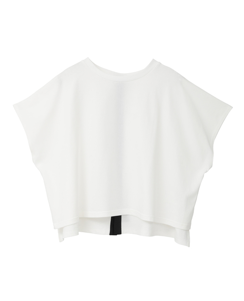 バックリボンTシャツ 詳細画像 ホワイト 1