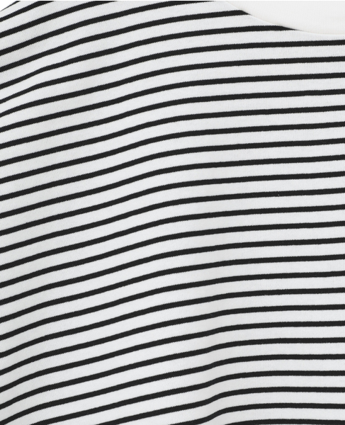 バックリボンTシャツ 詳細画像 ホワイト×ブラック 14