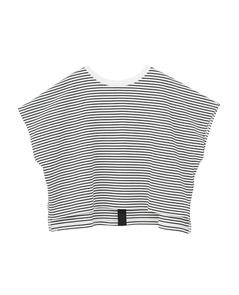 バックリボンTシャツ 詳細画像 ホワイト×ブラック 7