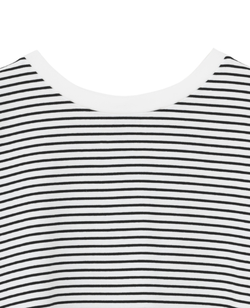 バックリボンTシャツ 詳細画像 ホワイト×ブラック 9