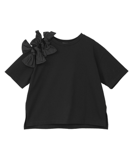 ショルダーリボンTシャツ