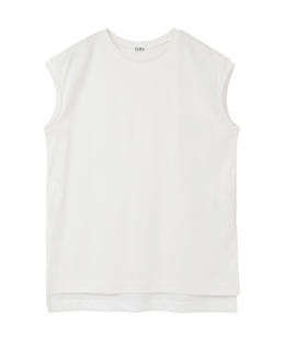 コットンノースリーブプルオーバー