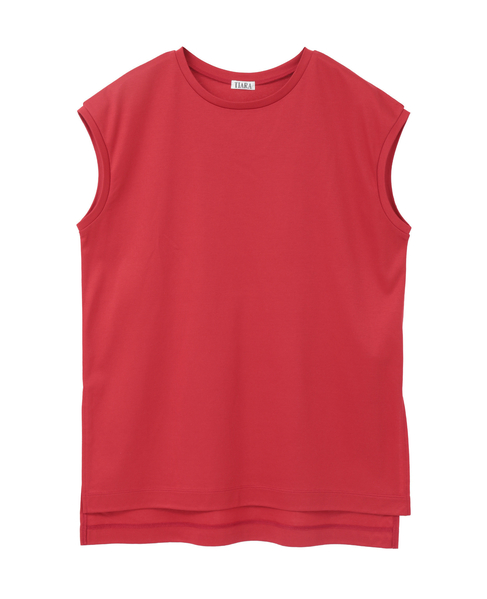 コットンノースリーブプルオーバー 詳細画像 レッド 1