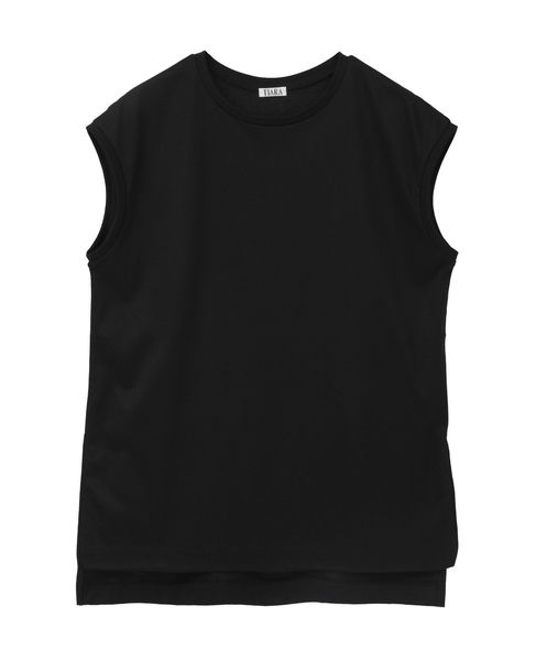 コットンノースリーブプルオーバー 詳細画像 ブラック 1