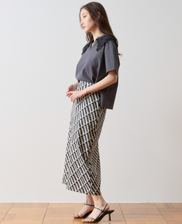 レースカラーTシャツ