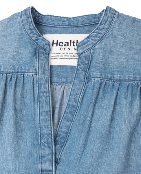 【HEALTHY DENIM/ヘルシーデニム】デニムワンピース（Papaya） 詳細画像 ブルー 3