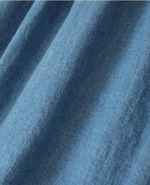 【HEALTHY DENIM/ヘルシーデニム】デニムワンピース（Papaya） 詳細画像 ブルー 8