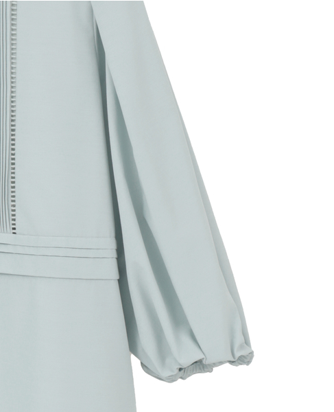 【MARILYN MOON/マリリンムーン】フロントフリルワンピース（4261-119） 詳細画像 ミント 4