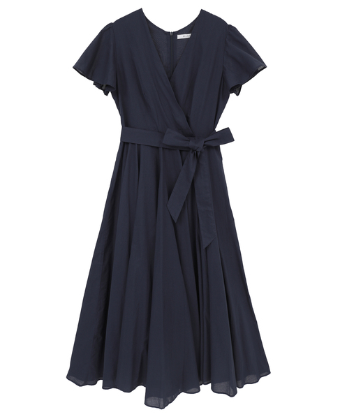 【MARIHA/マリハ】マドモアゼルのドレスショートスリーブ 詳細画像 ネイビー 1