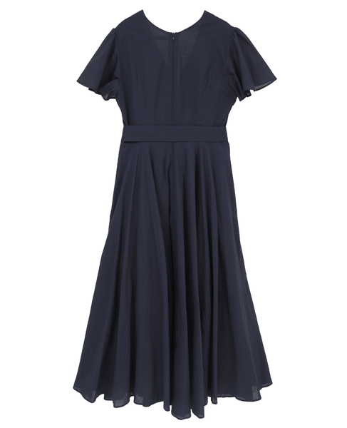 【MARIHA/マリハ】マドモアゼルのドレスショートスリーブ 詳細画像 ネイビー 2