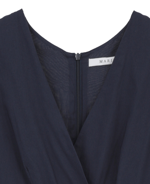 【MARIHA/マリハ】マドモアゼルのドレスショートスリーブ 詳細画像 ネイビー 3