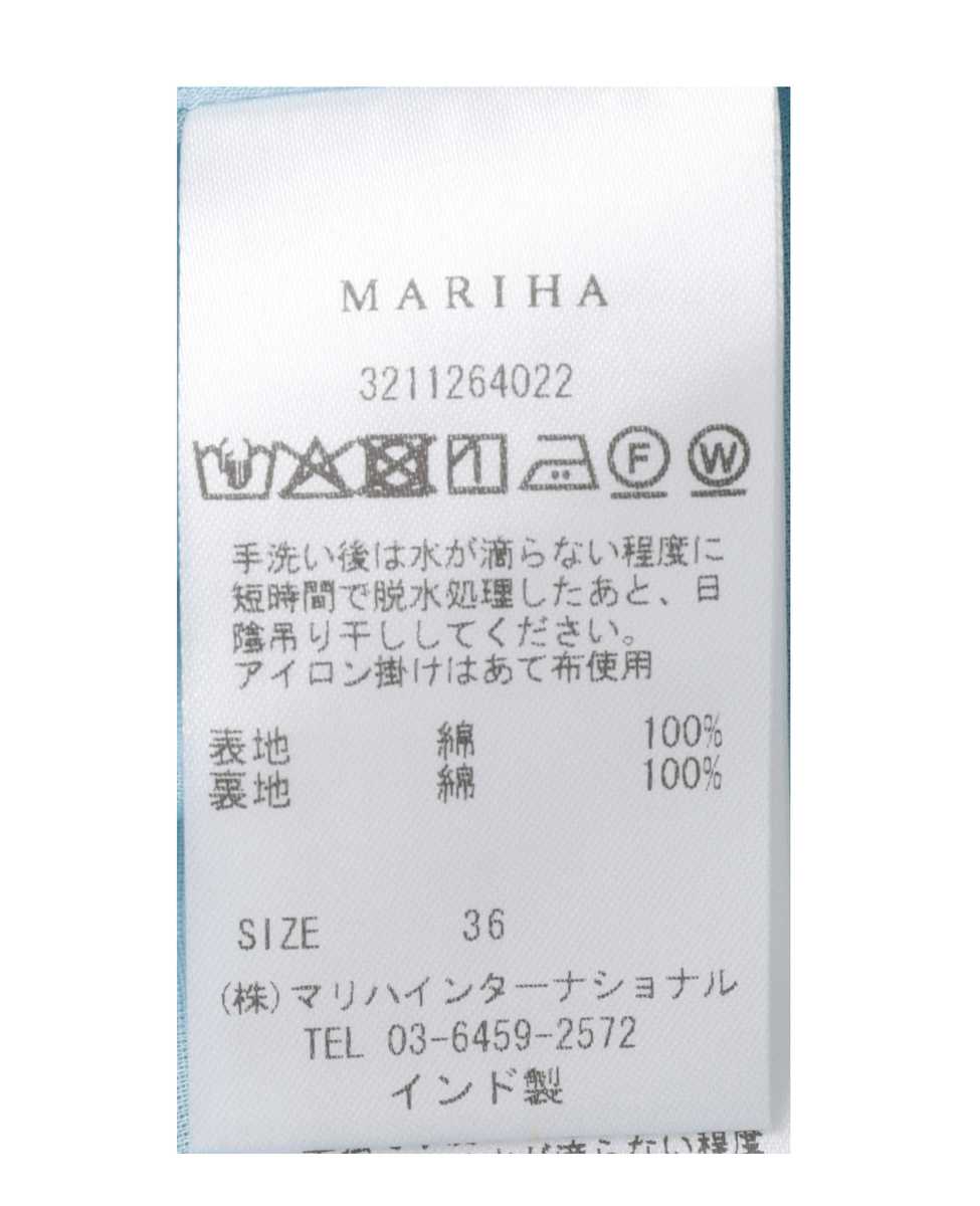 【MARIHA/マリハ】ミューズのドレス（short) 詳細画像 ブラック 6