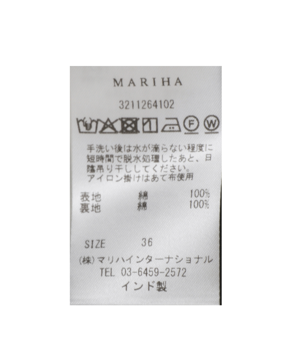 【MARIHA/マリハ】夏の月影のドレスノースリーブ 詳細画像 ブラック 9