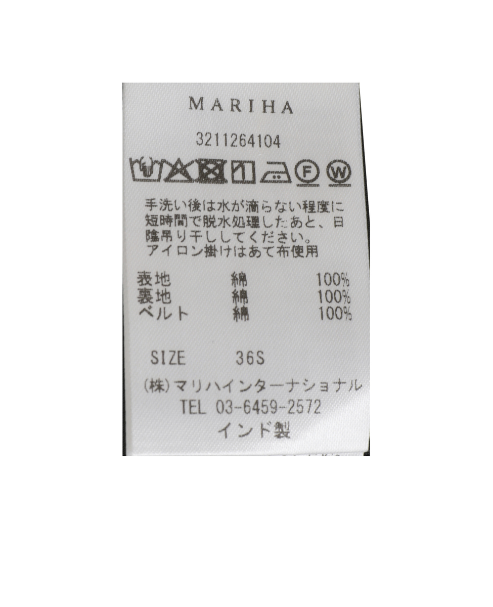 【MARIHA/マリハ】マドモアゼルのドレスショートスリーブ 詳細画像 ブラック 8