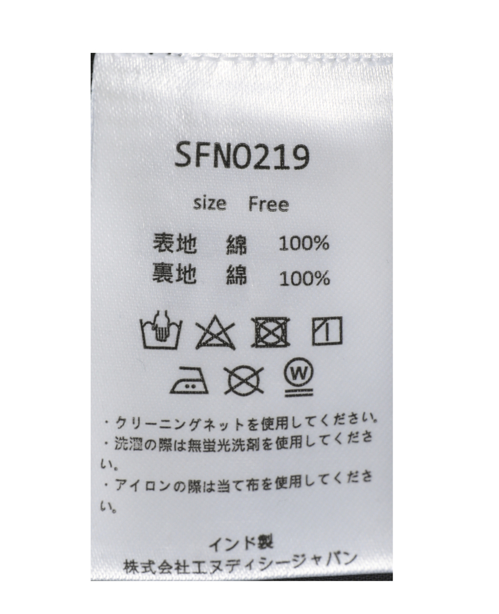 【AAYUSHI/アユーシ】ワンピース（SFN0219） 詳細画像 ブラック 6