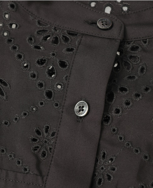 【TICCA/ティッカ】レースフレンチワンピース（TBFS-123） 詳細画像 チャコールグレー 7