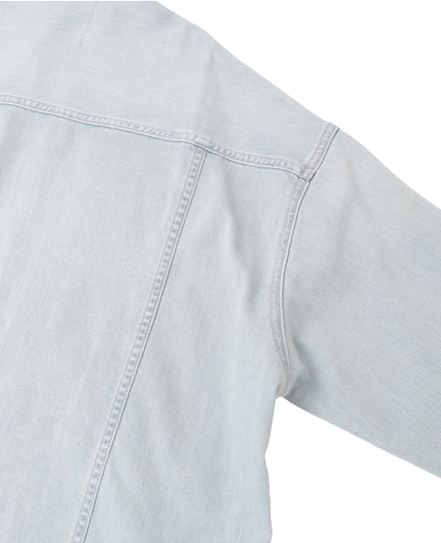 【HEALTHY DENIM/ヘルシーデニム】デニムシャツ（Almond） 詳細画像 ライトブルー 6