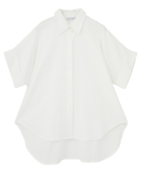 【Patrizia Borelli/パトリツィアボレーリ】ブラウス 詳細画像 ホワイト 1