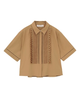 【MARILYN MOON/マリリンムーン】フロントフリルブラウス（4261-137）