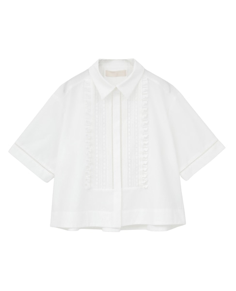 【MARILYN MOON/マリリンムーン】フロントフリルブラウス（4261-137） 詳細画像 ホワイト 1