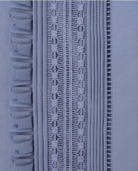 【MARILYN MOON/マリリンムーン】フロントフリルブラウス（4261-137） 詳細画像 ブルー 6