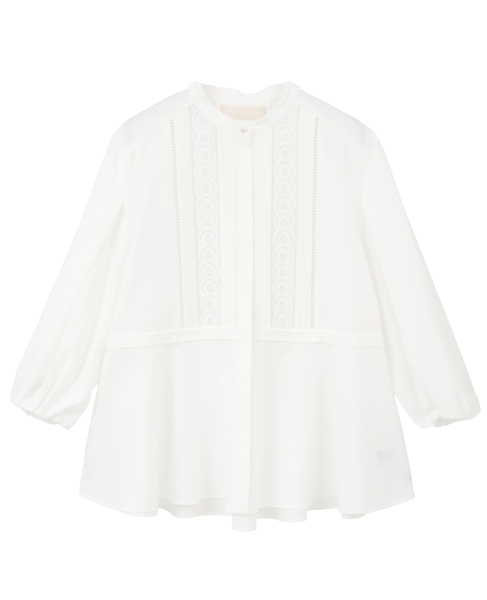 【MARILYN MOON/マリリンムーン】フロントフリルブラウス（4261-118） 詳細画像 ホワイト 1