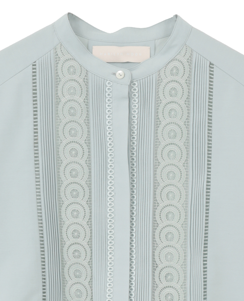 【MARILYN MOON/マリリンムーン】フロントフリルブラウス（4261-118） 詳細画像 ミント 3