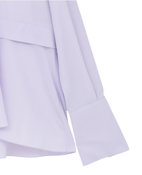 《別注》【MARILYN MOON/マリリンムーン】フロントフリルブラウス 詳細画像 ライラック 10