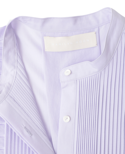 《別注》【MARILYN MOON/マリリンムーン】フロントフリルブラウス 詳細画像 ライラック 11