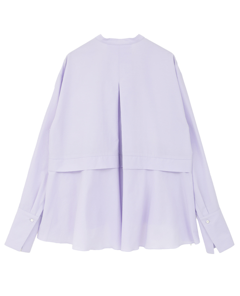 《別注》【MARILYN MOON/マリリンムーン】フロントフリルブラウス 詳細画像 ライラック 8