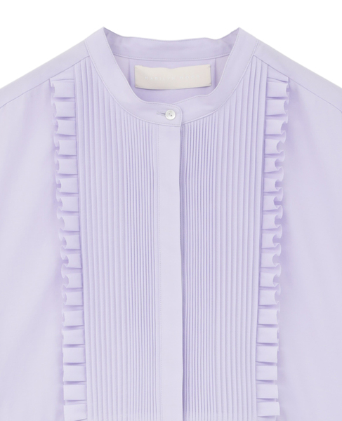 《別注》【MARILYN MOON/マリリンムーン】フロントフリルブラウス 詳細画像 ライラック 9