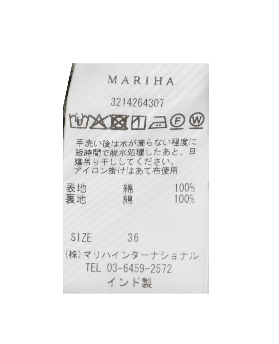 【MARIHA/マリハ】星明りのブラウス 詳細画像 ブラック 6