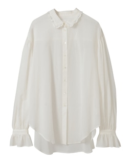 【Bilitis dix-sept ans/ビリティス・ディセッタン】Voile Relax Blouse