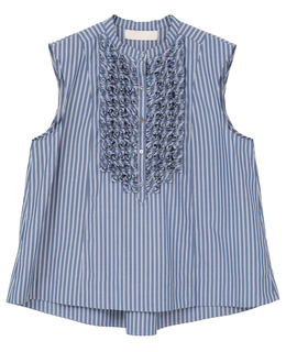 【MARILYN MOON/マリリンムーン】フロントフリルブラウス（4262-159）